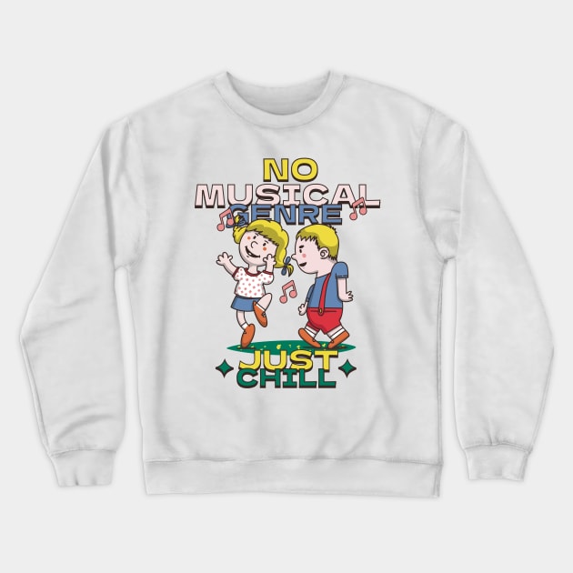 No musical genre Crewneck Sweatshirt by Sr Primmo